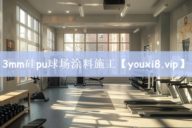 3mm硅pu球场涂料施工