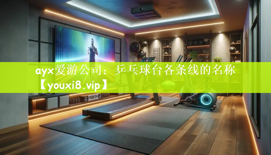 乒乓球台各条线的名称
