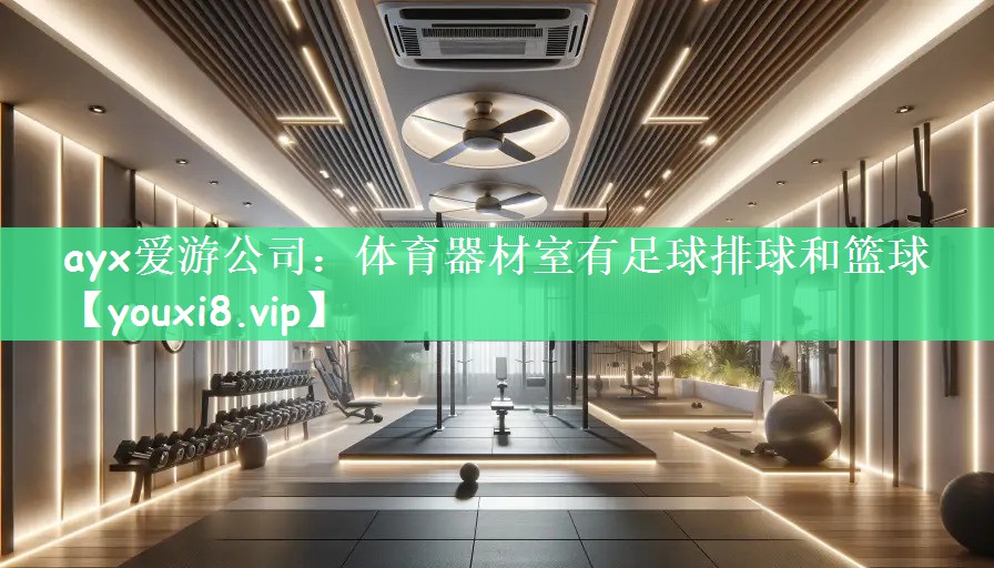 体育器材室有足球排球和篮球